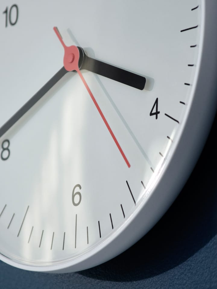 Wall Clock väggklocka Ø26,5 cm, White HAY