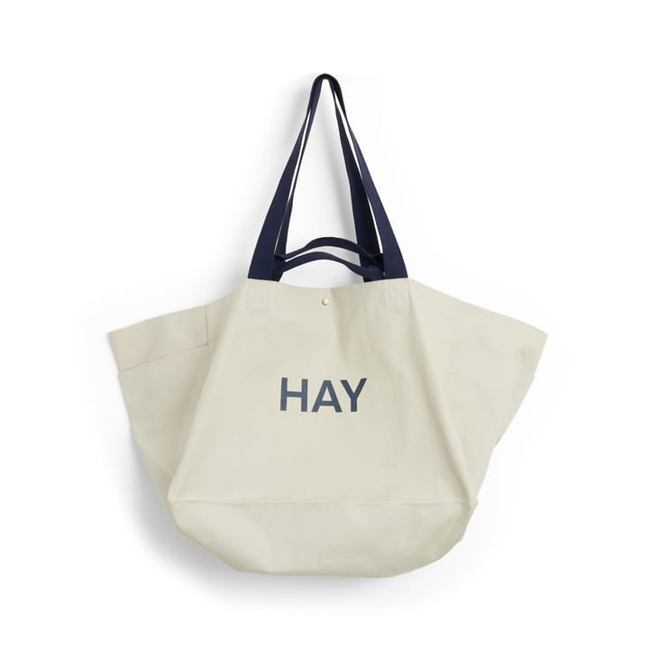 Weekend Bag Organic väska L - Grey - HAY