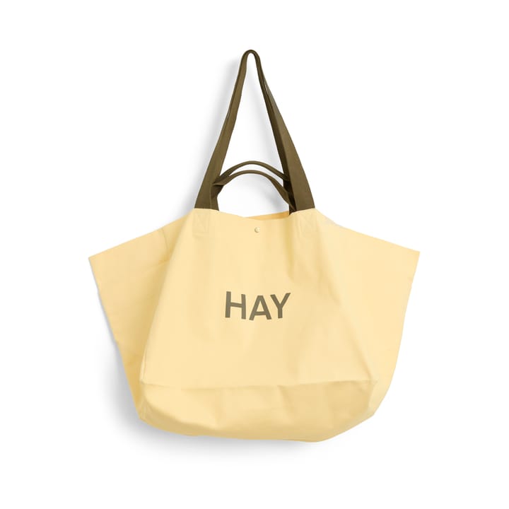 Weekend Bag Organic väska L - Soft yellow - HAY