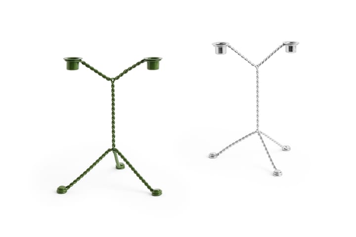 Wire ljusstake, Mirror HAY