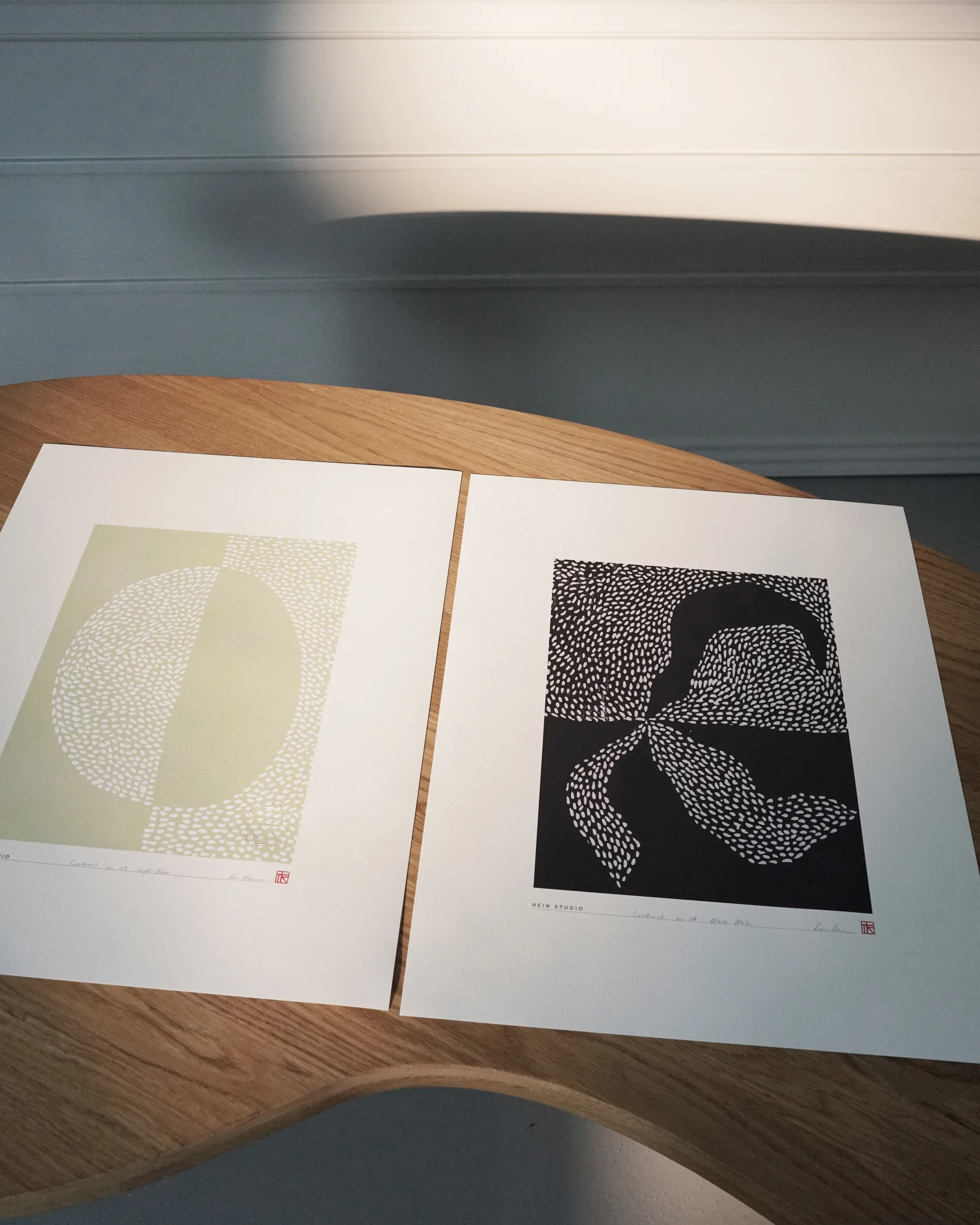 Contrast poster 40x50 cm, No. 01 Hein Studio