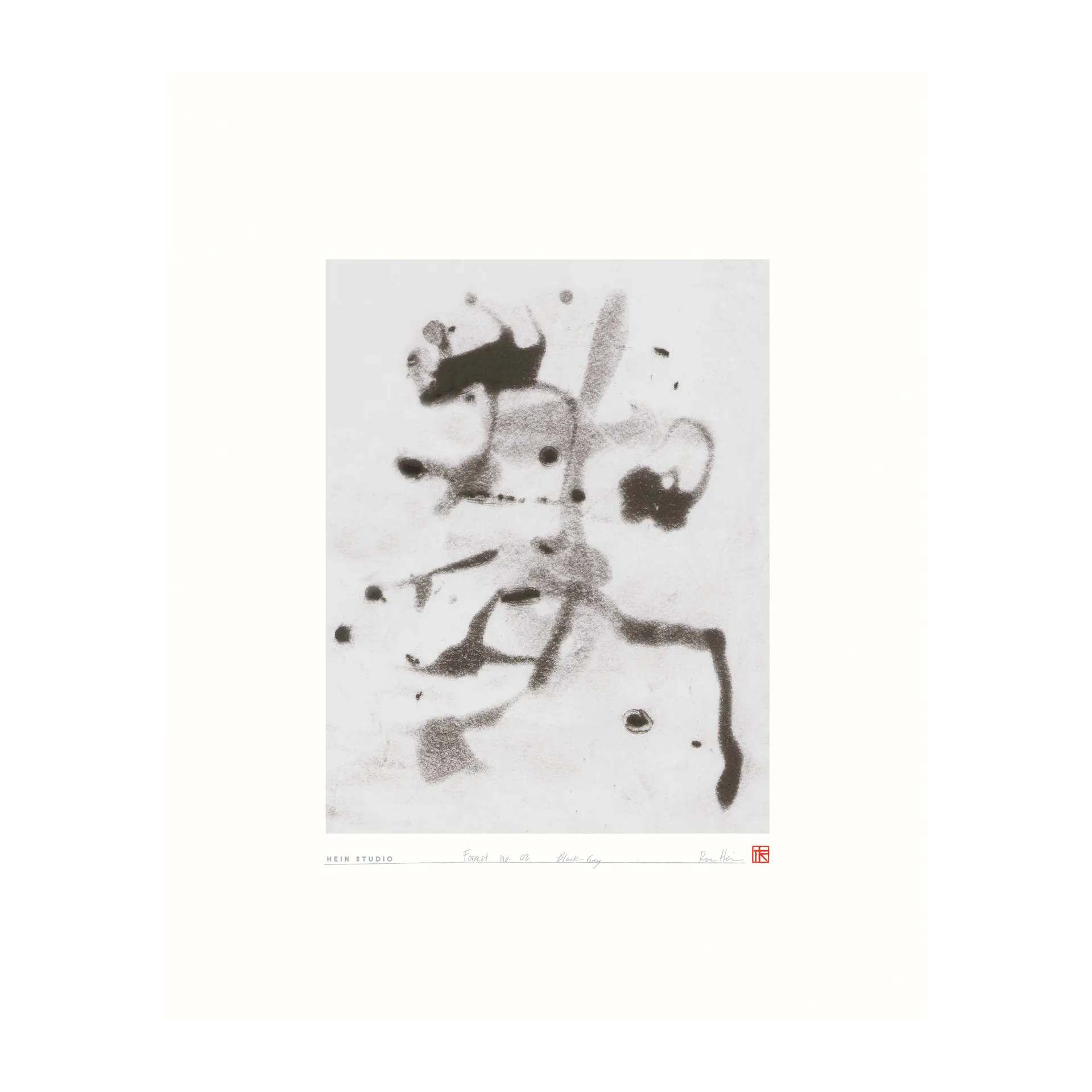 Forrest poster 40x50 cm, No. 02 Hein Studio