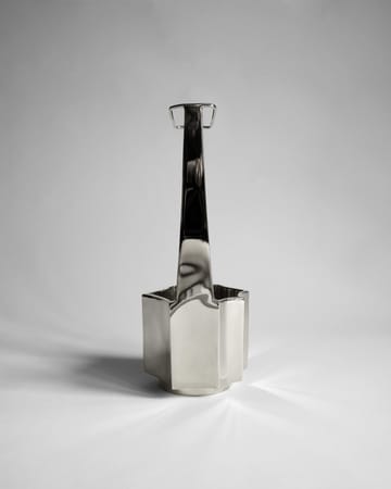 Ikebana vas 30 cm - Nickel - Hein Studio