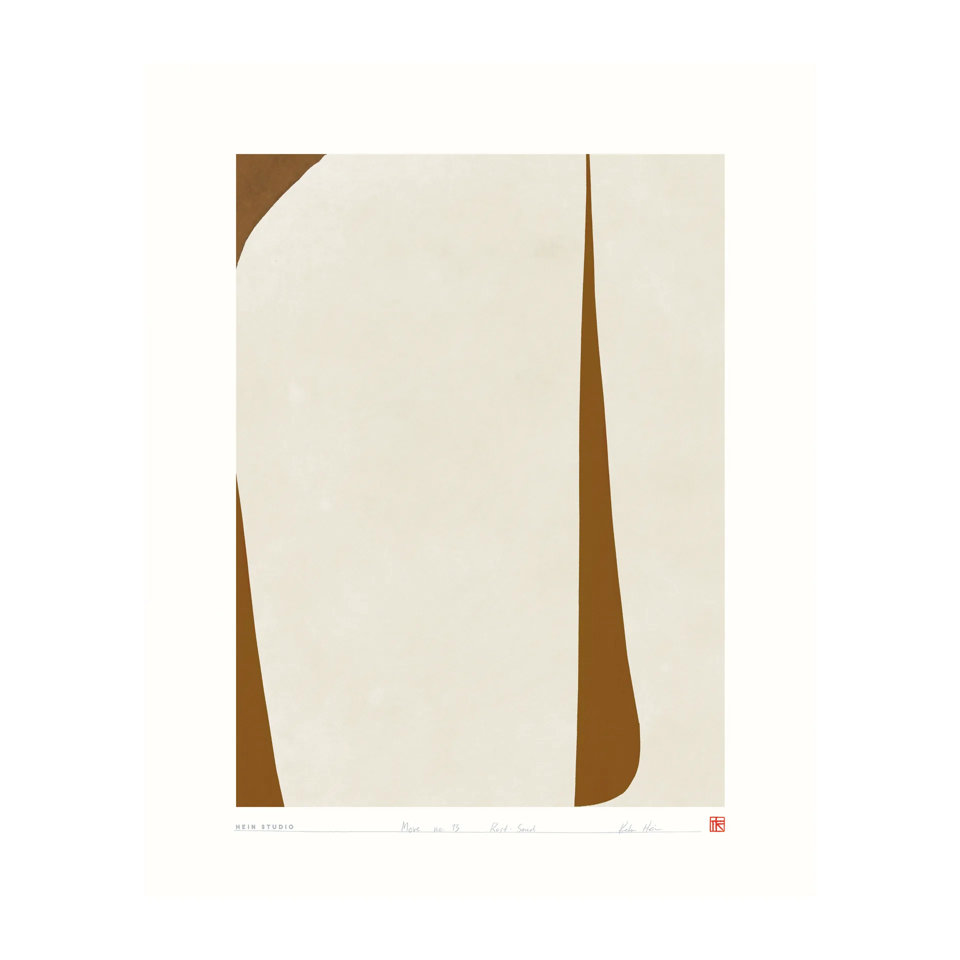 Move poster 40x50 cm, No. 13 Hein Studio