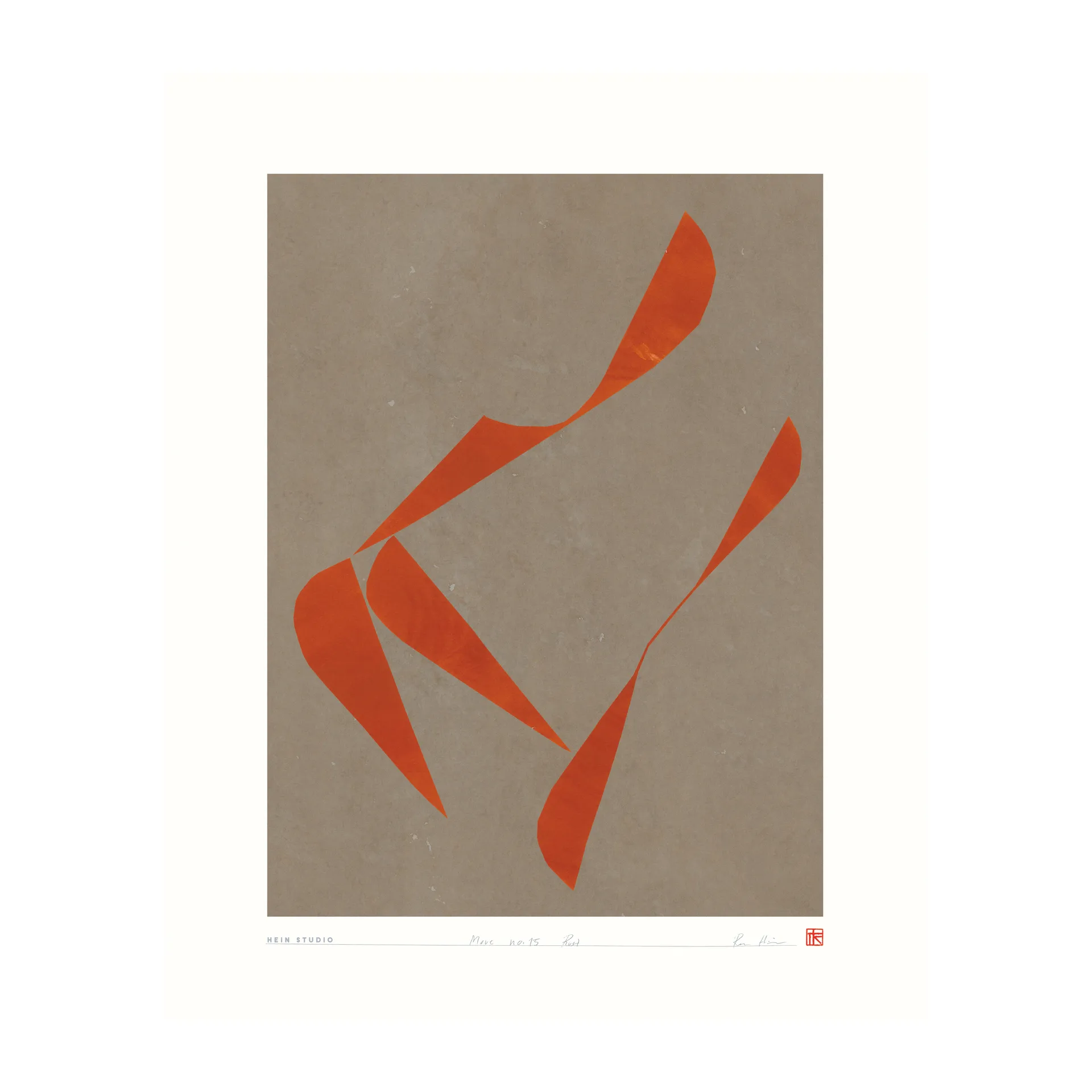 Move poster 40x50 cm, No. 15 Hein Studio