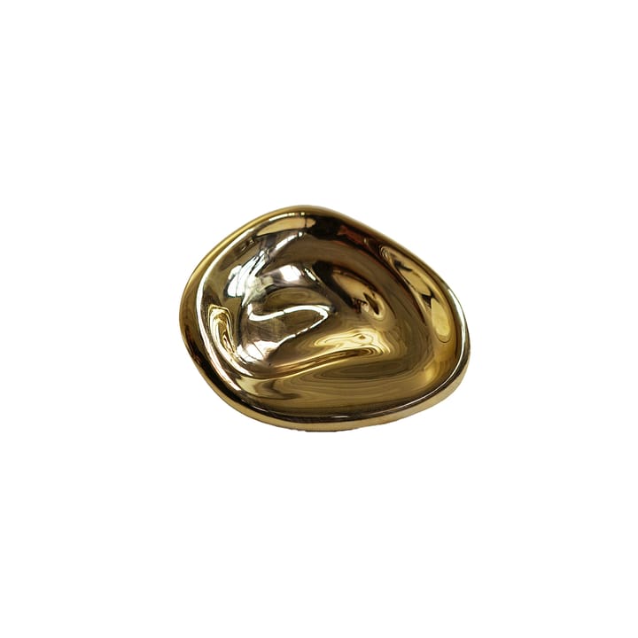 Ripple no. 01 liten knopp - Brass - Hein Studio