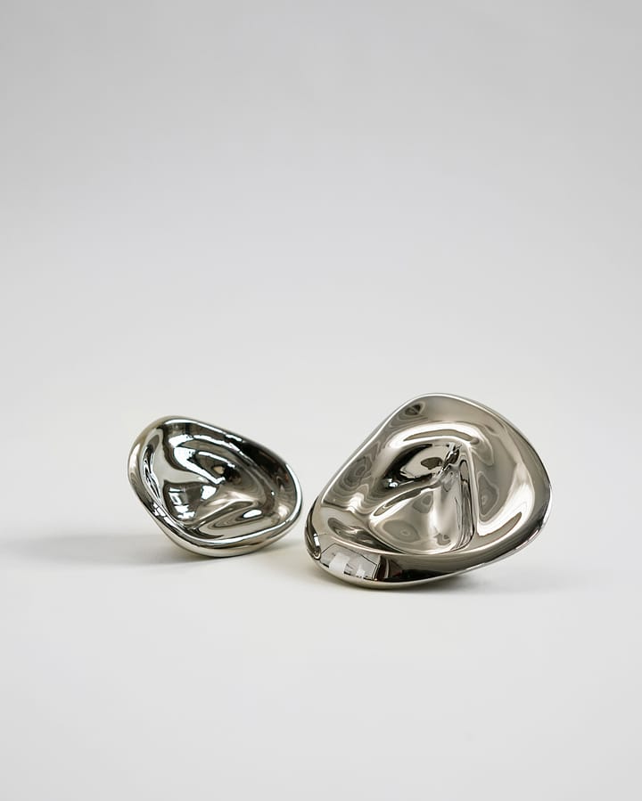Ripple no. 01 liten knopp, Chrome Hein Studio