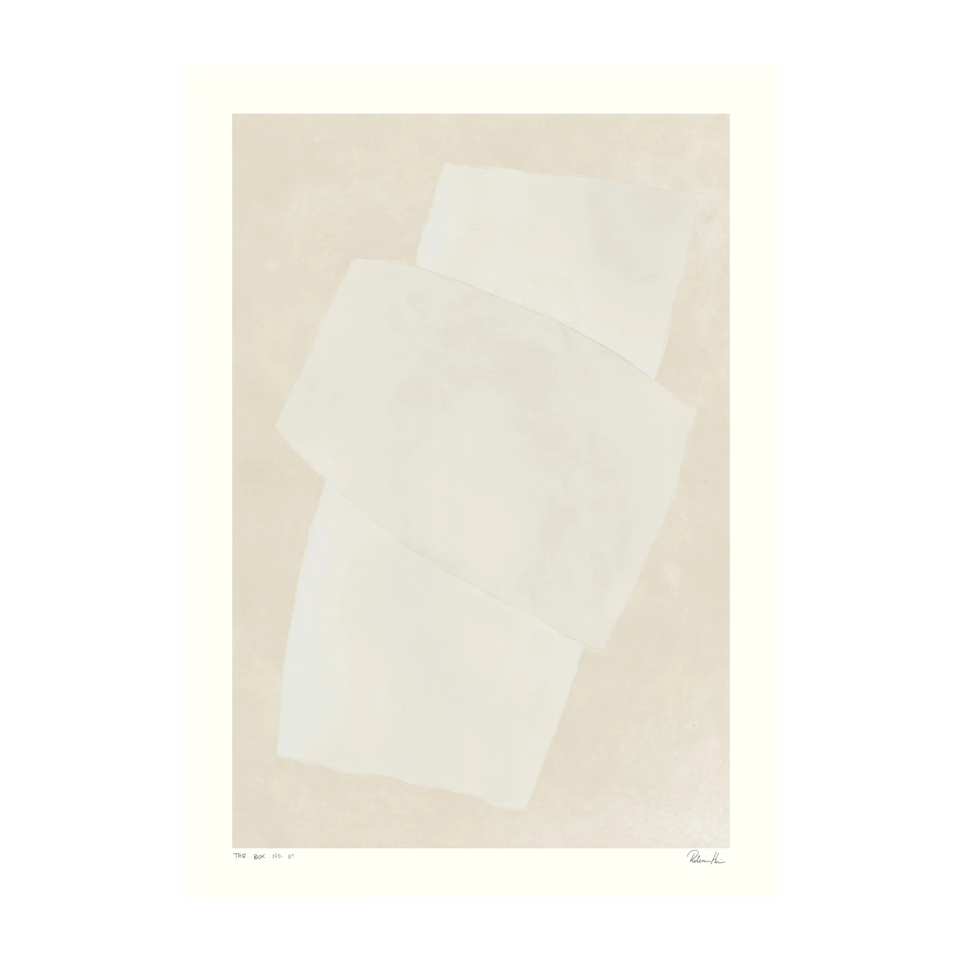 The Box poster 50x70 cm, No. 01 Hein Studio