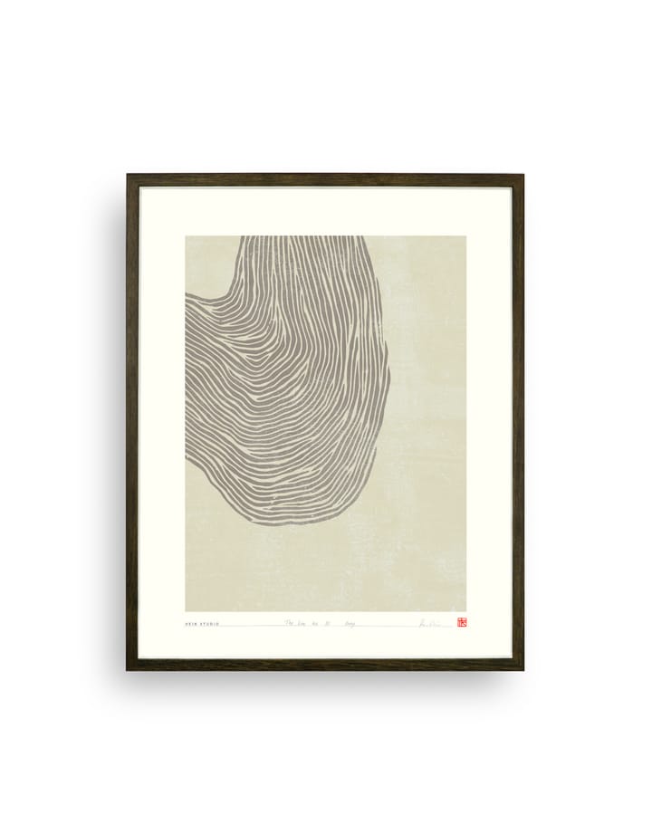 The Line poster 40x50 cm, No. 21 Hein Studio