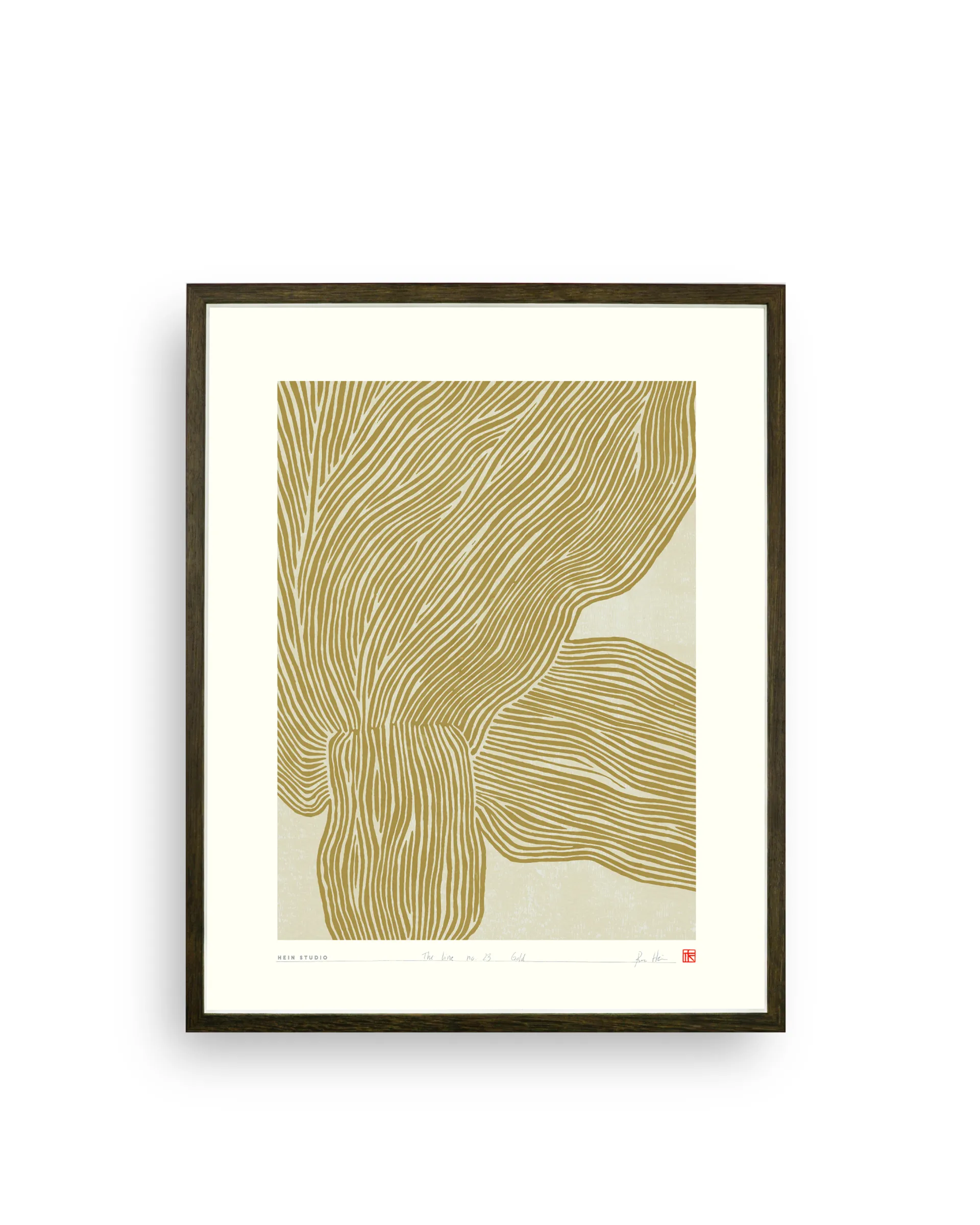 The Line poster 40x50 cm, No. 23 Hein Studio