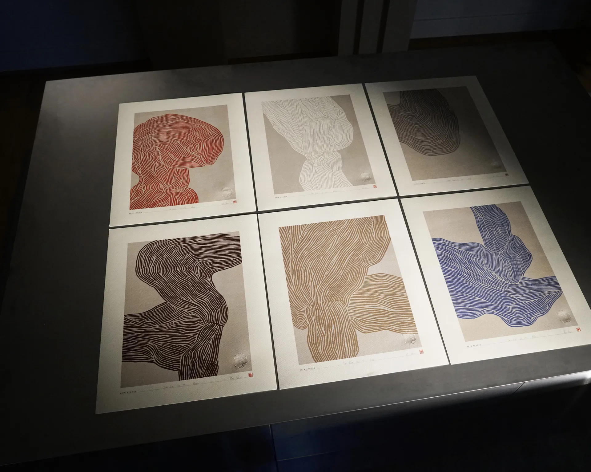 The Line poster 40x50 cm, No. 23 Hein Studio