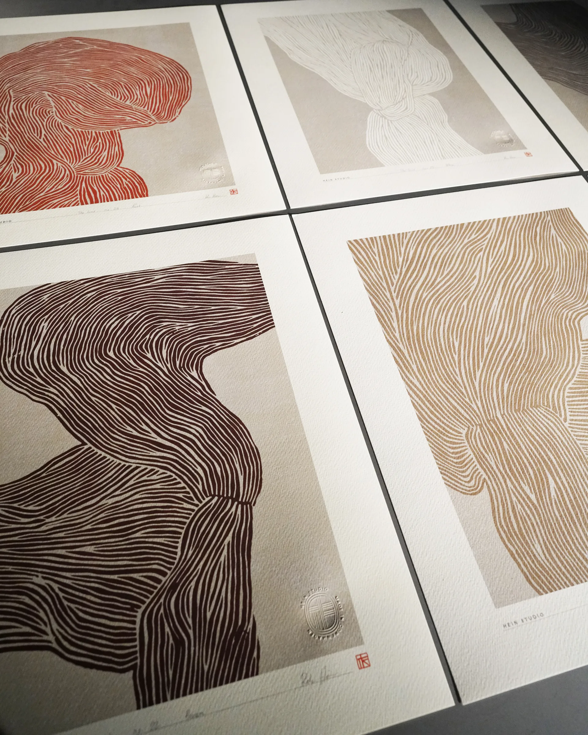 The Line poster 40x50 cm, No. 26 Hein Studio