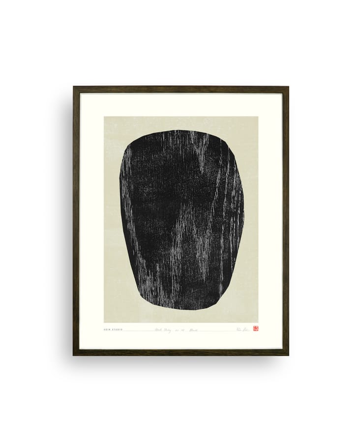Wood Study poster 40x50 cm - No. 02 - Hein Studio
