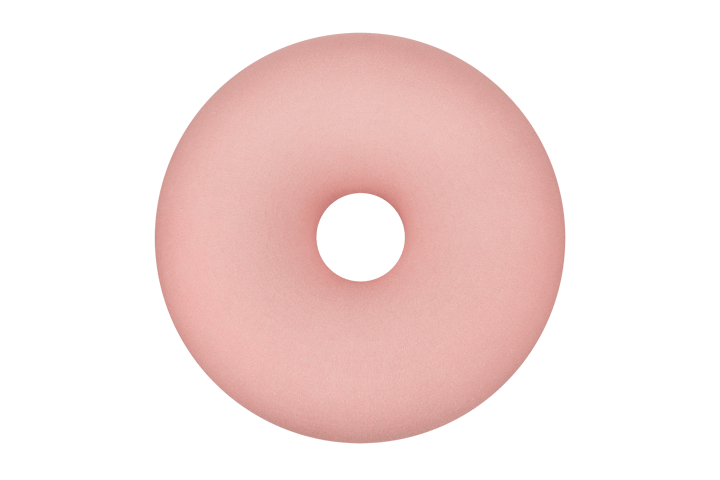 Boa puff Ø114 cm, Cotton candy Hem