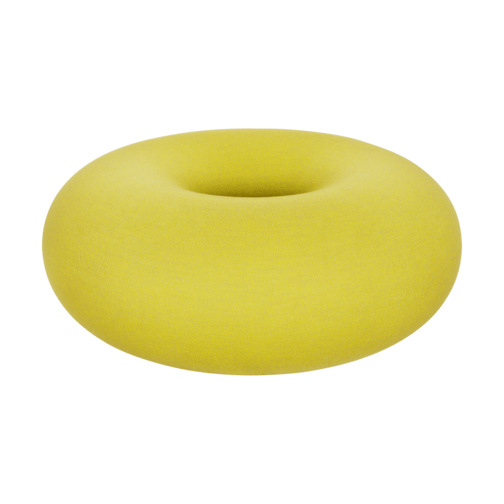 Boa puff Ø114 cm - Sulfur yellow - Hem