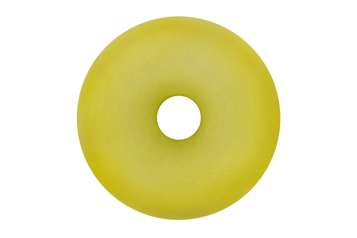 Boa puff Ø114 cm, Sulfur yellow Hem