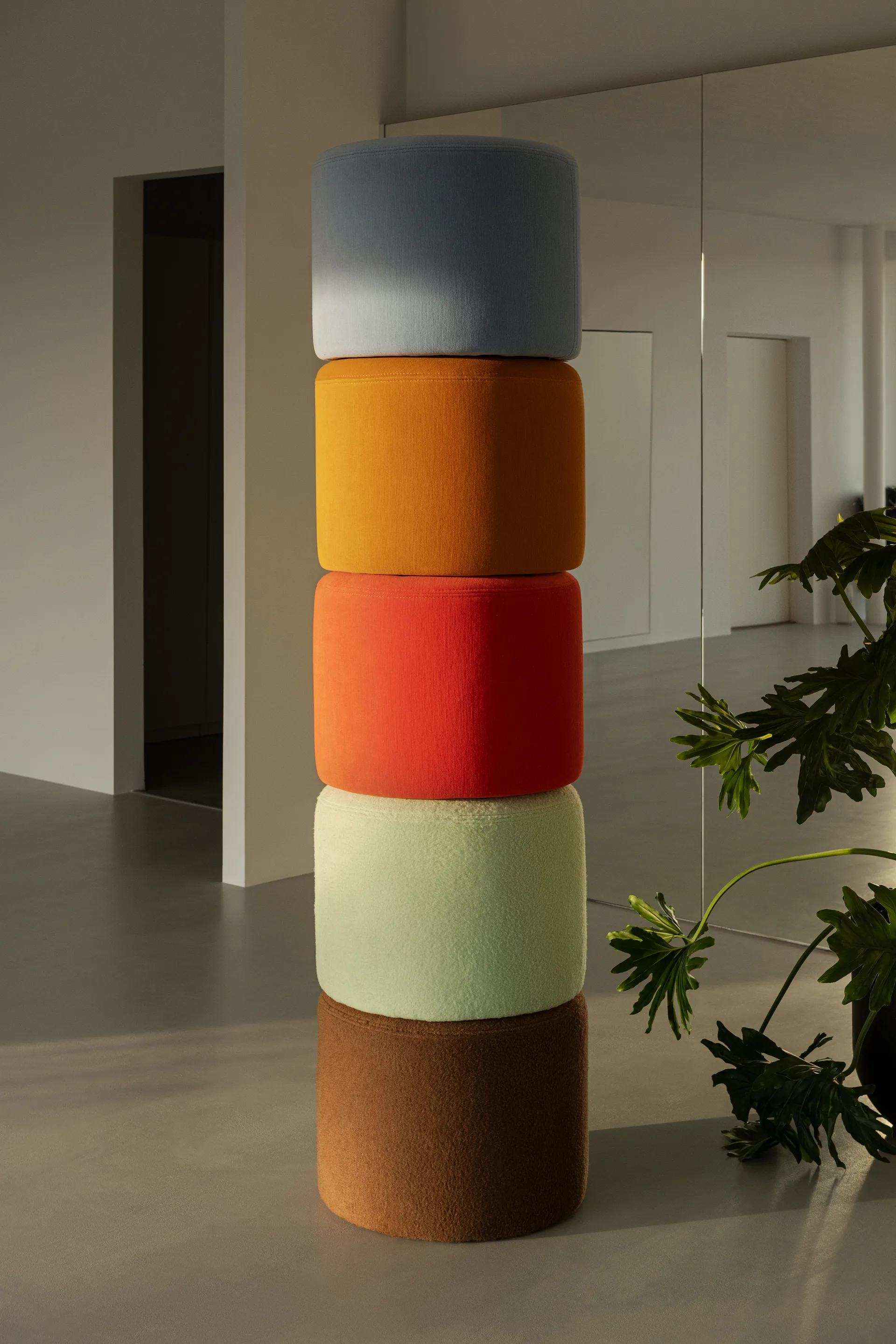 Bon puff Ø50x41 cm, Ink Hem