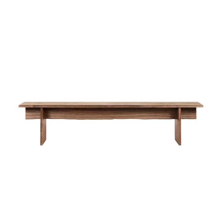 Bookmatch bänk 210 cm - Valnöt - Hem