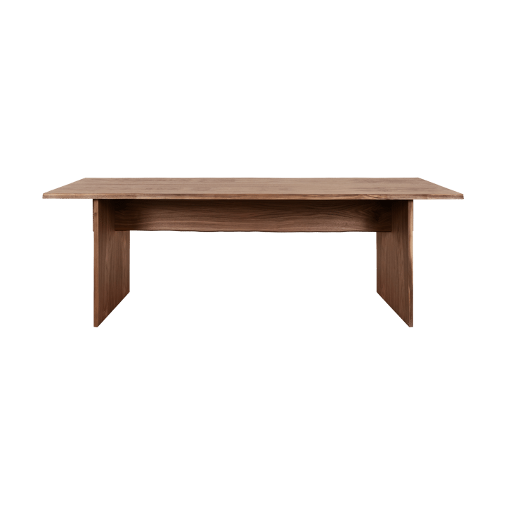 Bookmatch matbord 220 cm - Valnöt - Hem