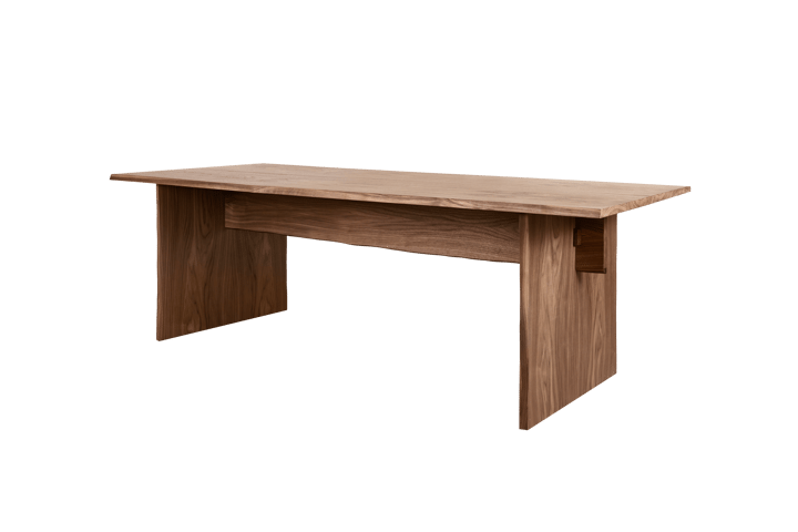 Bookmatch matbord 220 cm, Valnöt Hem