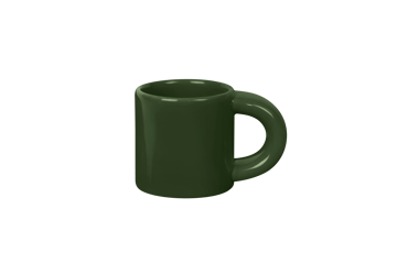 Bronto espressokopp 10 cl 4-pack - Green - Hem