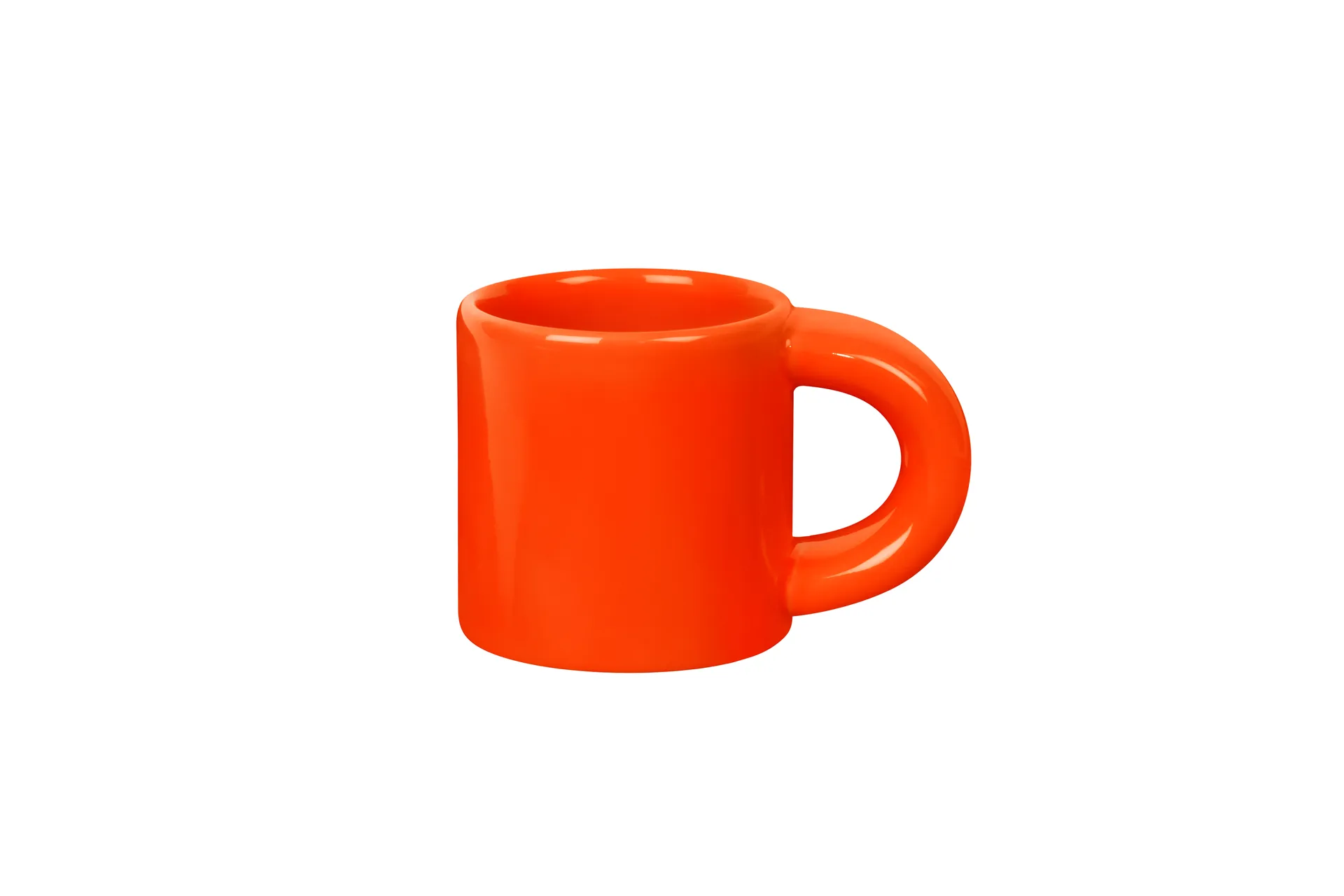 Bronto espressokopp 10 cl 4-pack, Orange Hem