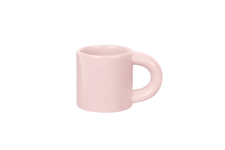 Bronto espressokopp 10 cl 4-pack, Pink Hem