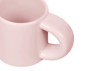 Bronto espressokopp 10 cl 4-pack - Pink - Hem