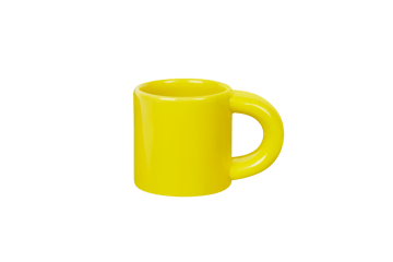 Bronto espressokopp 10 cl 4-pack - Yellow - Hem