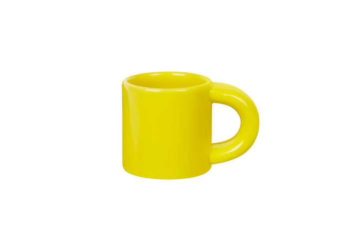 Bronto espressokopp 10 cl 4-pack, Yellow Hem