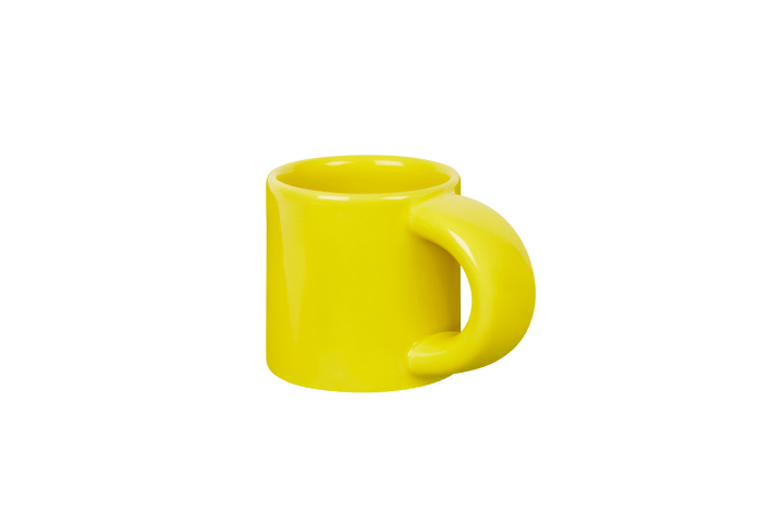 Bronto espressokopp 10 cl 4-pack, Yellow Hem
