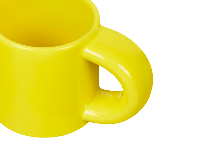 Bronto espressokopp 10 cl 4-pack, Yellow Hem