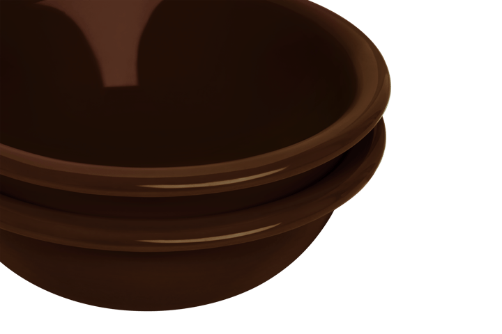Bronto skål Ø17 cm 2-pack, Brown Hem