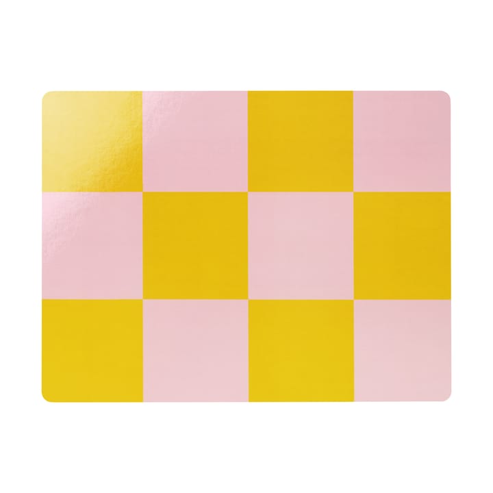 Check bordstablett 30x40 cm 2-pack - Honey-pink - Hem