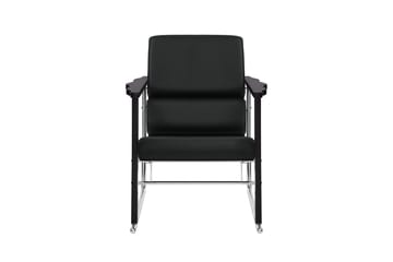 Experiment 502 loungefåtölj - Black-black leather - Hem
