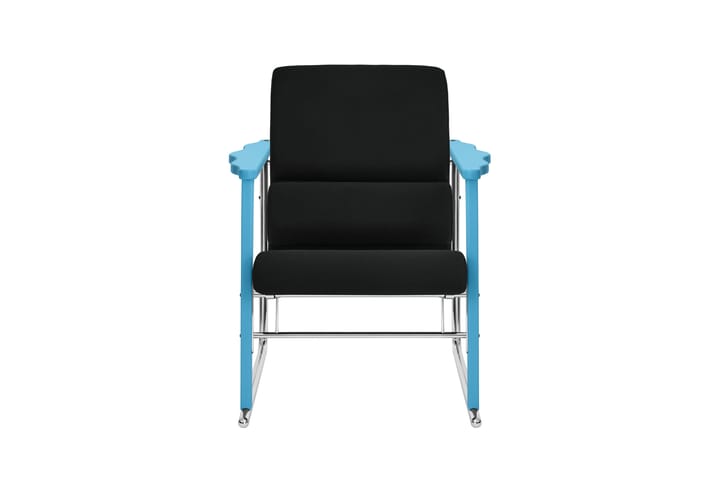 Experiment 502 loungefåtölj, Blue-black Hem