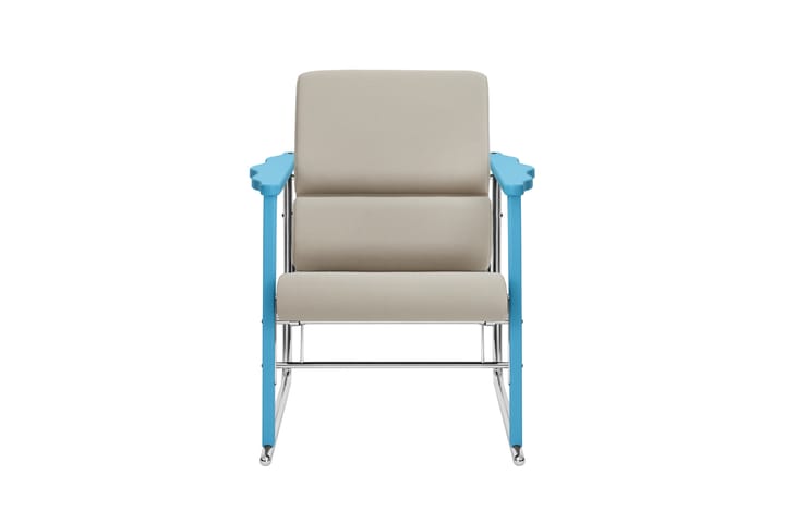 Experiment 502 loungefåtölj, Blue-light beige Hem
