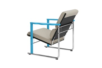 Experiment 502 loungefåtölj - Blue-light beige - Hem