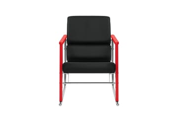 Experiment 503 loungefåtölj - Red-black leather - Hem