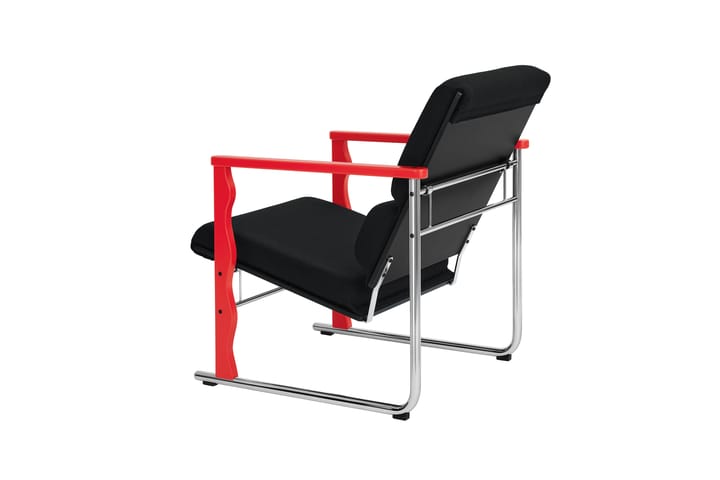 Experiment 503 loungefåtölj, Red-black Hem