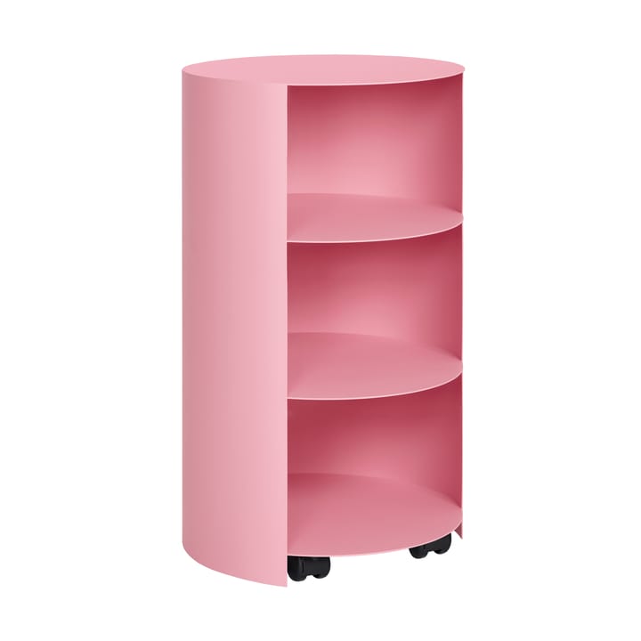 Hide piedestal Ø38x68 cm - Light pink textured - Hem