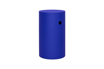 Hide piedestal Ø38x68 cm - Ultramarine blue textured - Hem