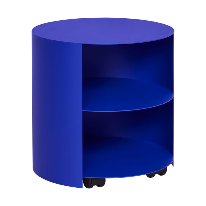 Hide sidobord Ø38x41 cm - Ultramarine blue textured - Hem