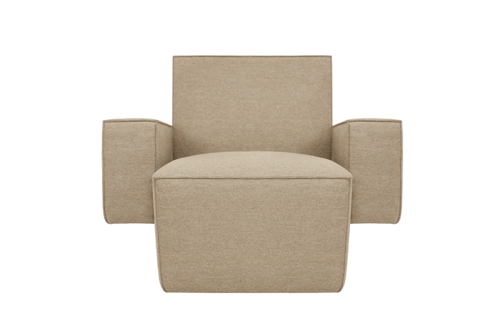 Hunk loungefåtölj, Beige Hem