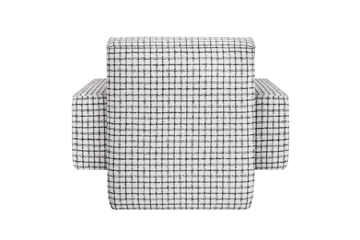 Hunk loungefåtölj - Checkered black/white - Hem