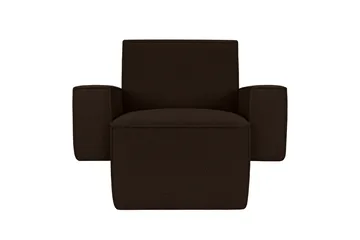 Hunk loungefåtölj med armstöd - Chocolate - Hem