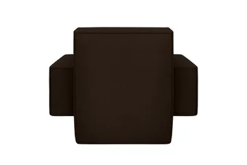 Hunk loungefåtölj med armstöd - Chocolate - Hem