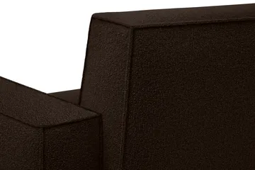 Hunk loungefåtölj med armstöd - Chocolate - Hem