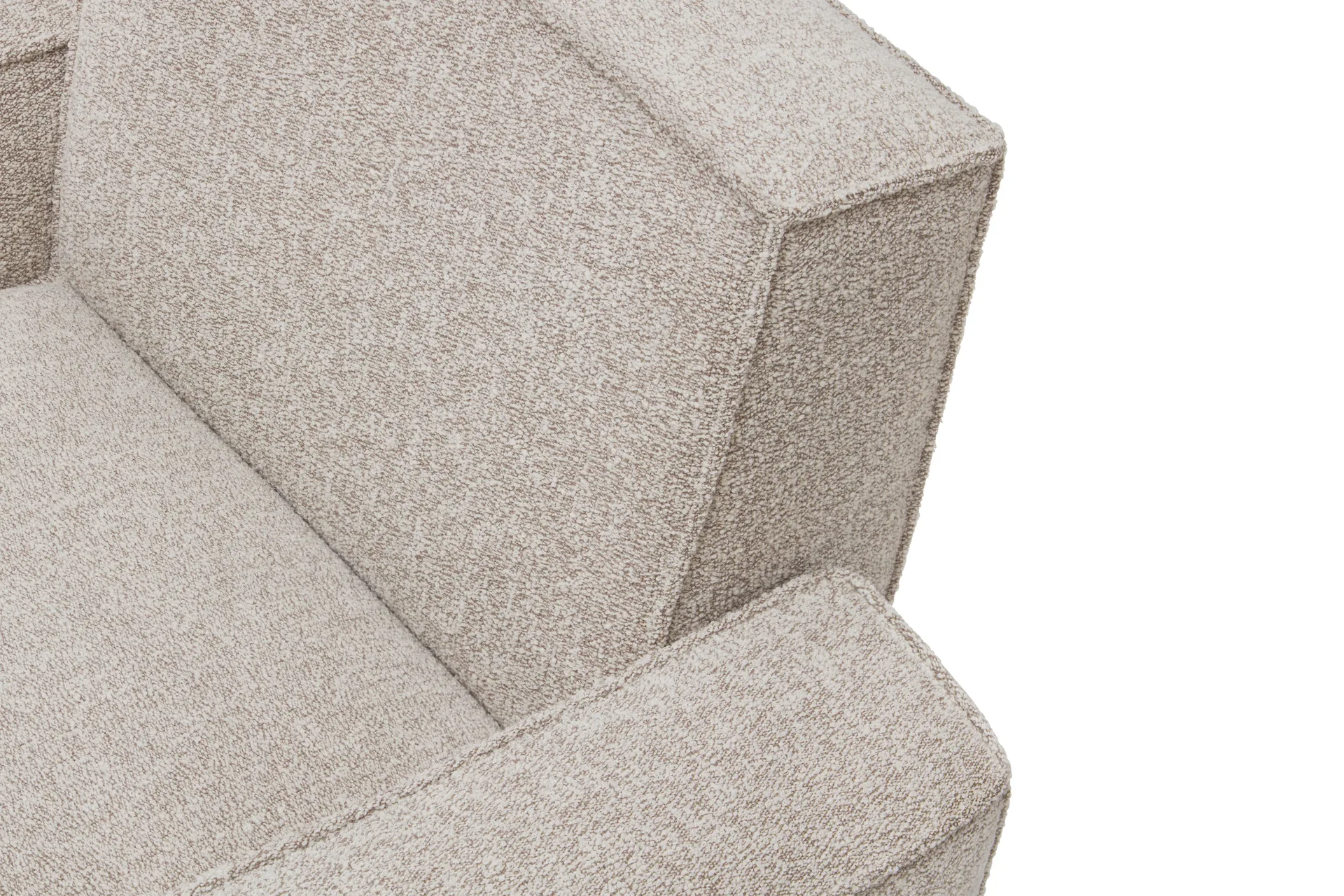 Hunk loungefåtölj med armstöd, Swan Hem