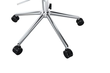Kendo Swivel kontorsstol med 5 hjul - Icicle-polished aluminium - Hem
